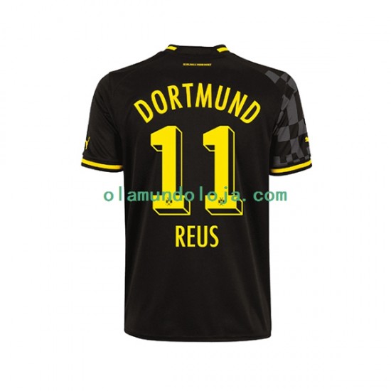 Camisola Borussia Dortmund Marco Reus 11 Homem Equipamento Segundo 2022-2023 Manga Curta